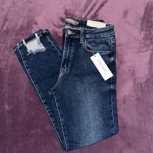 JUSTUSA Dark Denim Skinny Jeans size 10
